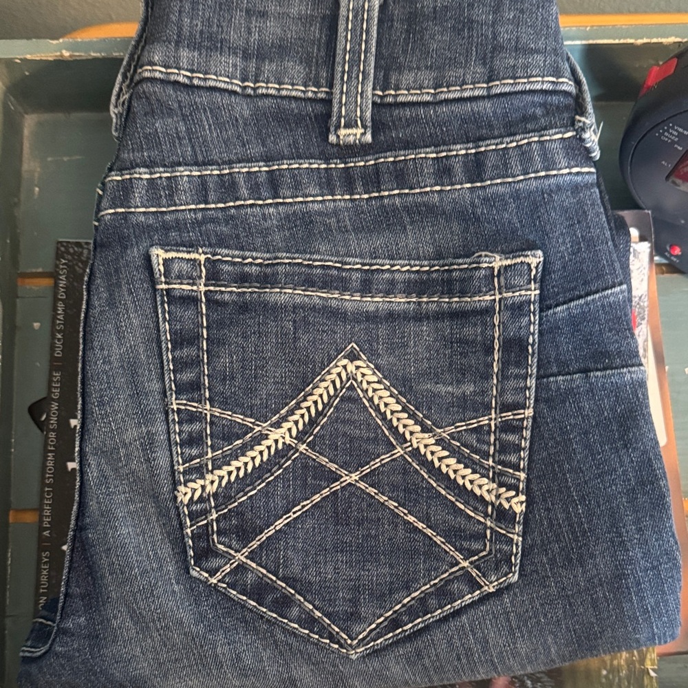 Ariat REAL Women's Blue Straight Leg Jeans